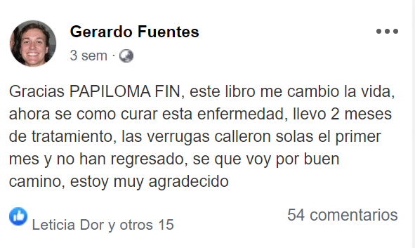 Comentario en Facebook