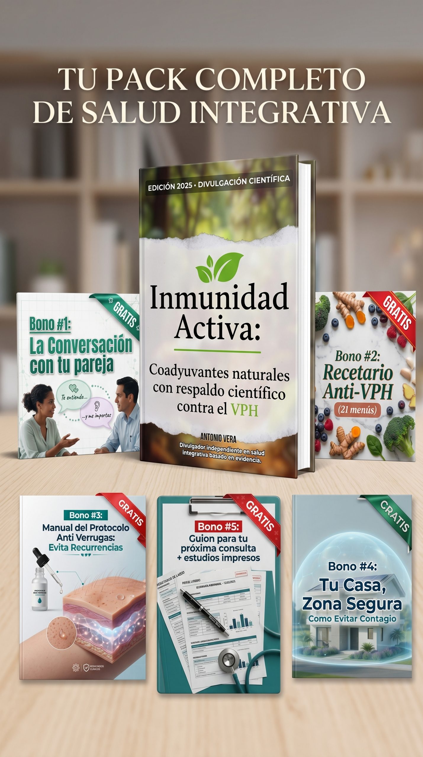 Pack Completo Inmunidad Activa + 5 Bonos