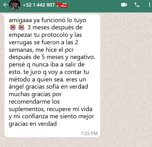 Captura de WhatsApp: una lectora relata cambios y recuperar su confianza